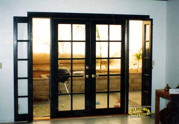 8' french door with sidelites to replace sliding patio door