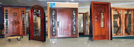 dp door showroom doors